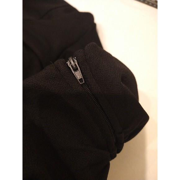 NWT Emerald Sundance Macy's Black Dress JUNIOR Girl XL long side slit padded bra - Picture 14 of 16